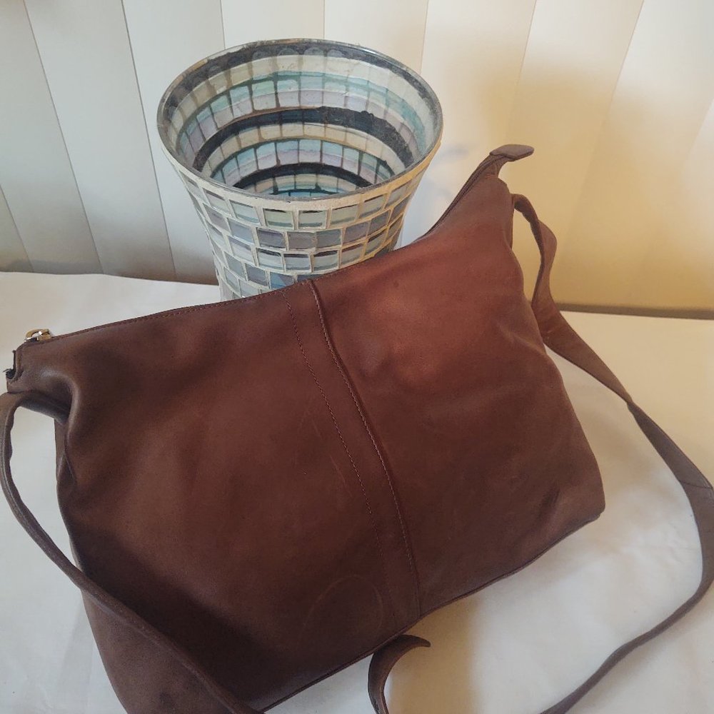 Stone Mountain Brown Shoulder Bag